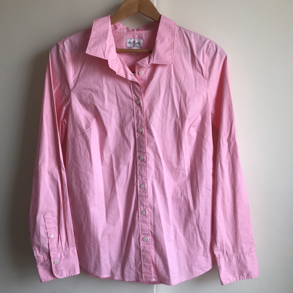 Pink button down